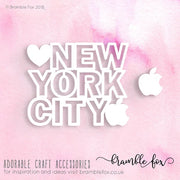 Bramble Fox - HELLO ACRYLICS -NYC 2pc